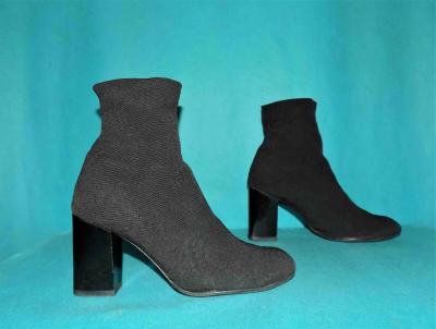 Stiefel Stiefeletten Robert Clergerie IN Stoffe Stretch Und Leder Gr��e