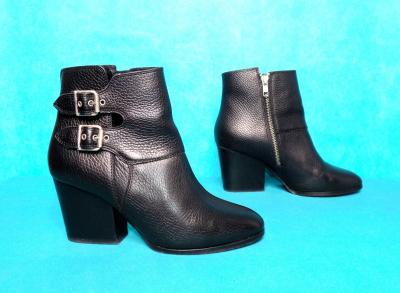 Stiefel Stiefeletten The Kooples Alle Schwarzes Leder Gr��e 38 Eu