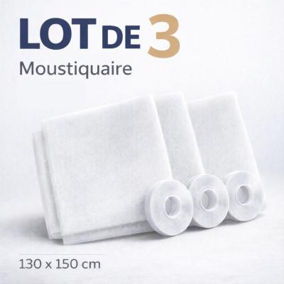 Moustiquaire Fen�tre 130x150 Filet Anti Moustique Maille Transparent Lot 3 Pcs