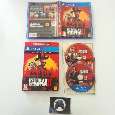 Red dead Redemption II (2) : Jeu complet �dition sp�ciale pour Ps4 en UK