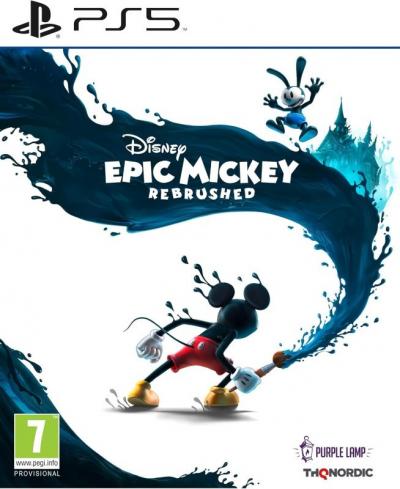 DISNEY EPIC MICKEY REBRUSHED PS5 EURO OCCASION (GAME IN ENGLISH-FRANCAIS-DE-ES-I