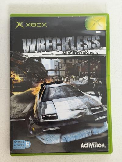 Wreckless Mission Yakuza   Microsoft Xbox   PAL EUR FR   TBE