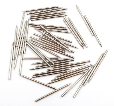 Lot de 50 clous en acier de 2 x 40 mm avec pointe coup�e sans t�te nickel�e