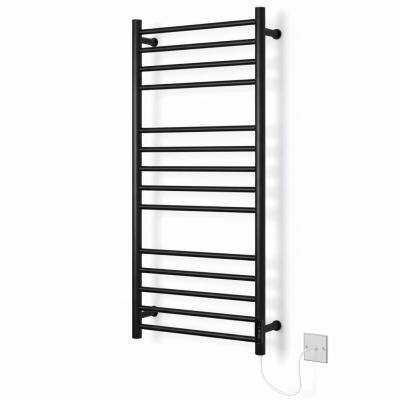 Black Dry Porteserviettes �lectrique chauffant en acier inoxydable 600 x 1000 mm