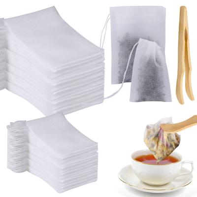 Lot de 200 sachets � th� vides pour filtre � th� jetable, filtre � th� en pap...