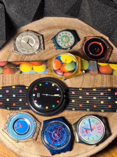 Lot Montres Swatch Vintage Color Pop Irony Pop Swatch HS - � R�viser