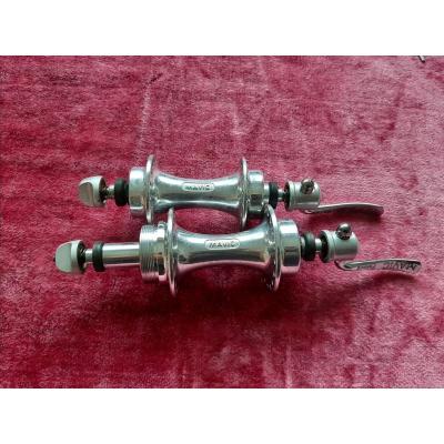 Paire de moyeux MAVIC 500 RD avant-arri�re vintage bike 36H 34.7x100 MM3