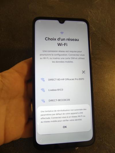 T�l�phone Samsung A05s de 64GB (Hors service n�2)