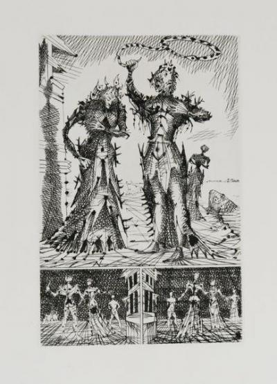 Lucien Coutaud   Voltaire   Le Taureau Blanc