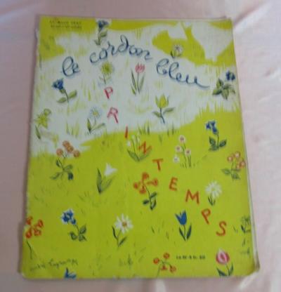 Revue illustr�e de cuisine pratique Le cordon bleu 1937