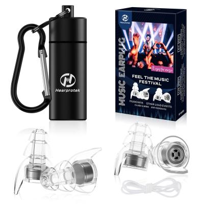Bouchons d'oreille pour concert, 2 paires bouchons d'oreille de musique haute...