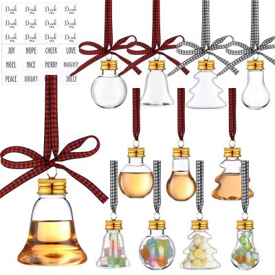 Lot de 12 boules de No�l en plastique transparent personnalis�es � remplir  D...