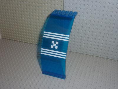 LEGO Panel 10 x 6 x 11 with Futuron Stripes Pattern R�f 2408p04 Set 6953