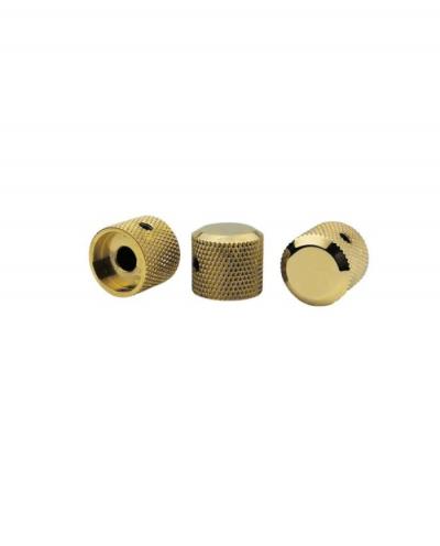Guyker Guitar And Bass Knob   Gold Finish   Rainbow   � 6 mm Gold