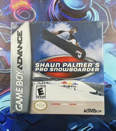 Shaun Palmer's Pro Snowboarder Nintendo Game Boy Advance GBA Neuf scell�