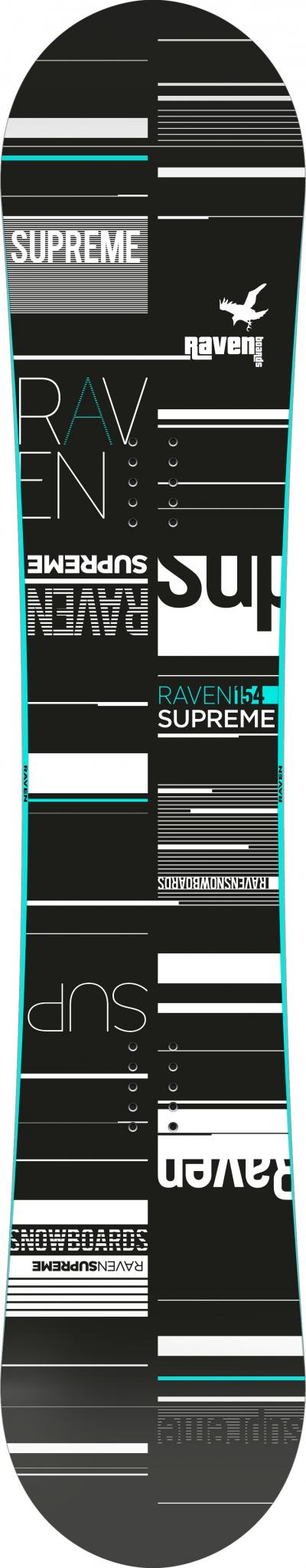 Supreme Mint RAVEN snowboard