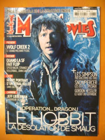 MAD MOVIES N� 268 du 11-2013  Le Hobbit: La d�solation de Smaug. Wolf Creek 2