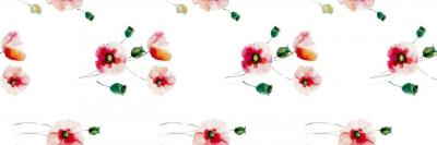 nappe de table toile cir�e en plastique sans PVC Poppyfield  antitache  linge...