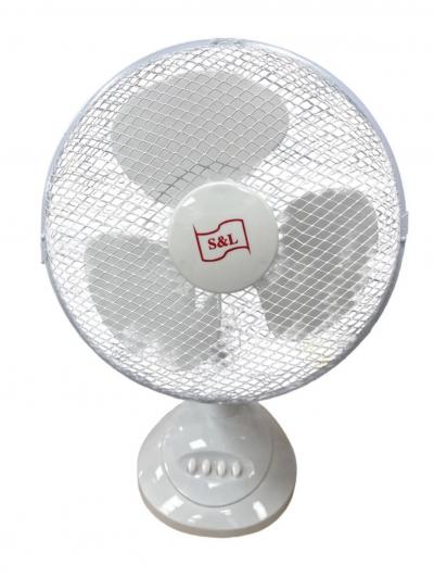 Ventilateur de table 30cm 40w 3 vitesses blanc