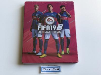 Steelbook (Sans Jeu - No Game)   Fifa 19 Ultimate Team   PS4   Neuf Blister