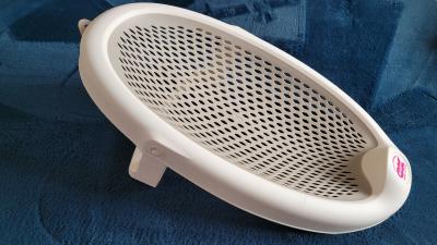 transat de bain pour b�b� jusqu' � 8kg, ok baby jelly taupe en tr�s bon �tat