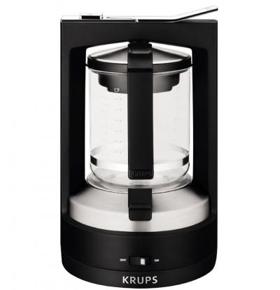 krups cafeti�re � pression 12 tasses 850w noir km468910