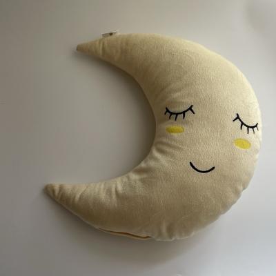 Coussin Lune Atmosphera for Kids   Jaune   D�co Chambre B�b� - Enfant