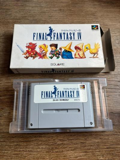Jeu vid�o Squaresoft final fantasy 4   Nintendo super famicom  snes japonais