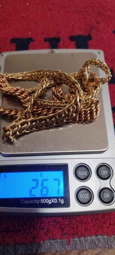 Bijoux Or 18k Collier Bracelet