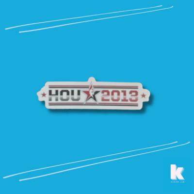 KansoLab   000130   Sticker autocollant ASG Houston 2013   Basketball   2 x 5cm