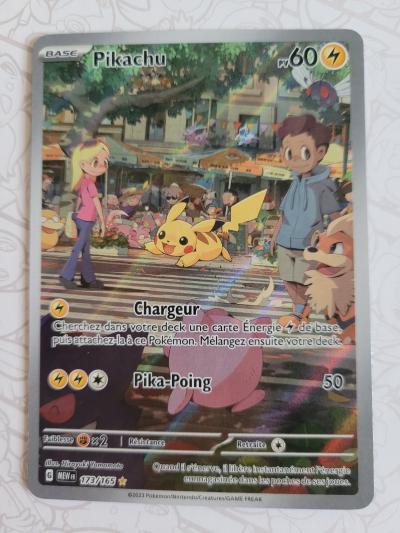 Carte Pokemon 151 Pikachu 173-165 EV3.5 Neuve FR