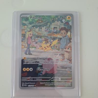 Carte Pok�mon Pikachu 173-165 EV3.5 151 Mew FR tr�s bon �tat