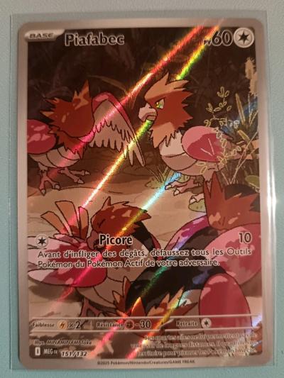 Carte Pok�mon   PIAFABEC   151-132   AR   M�ga Evolution   NM