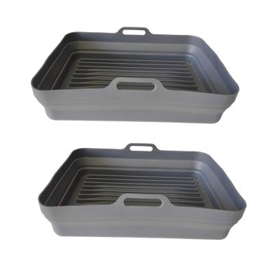Lot de 2 moules rectangulaires pour friteuse � air Compatible avec friteuse �...
