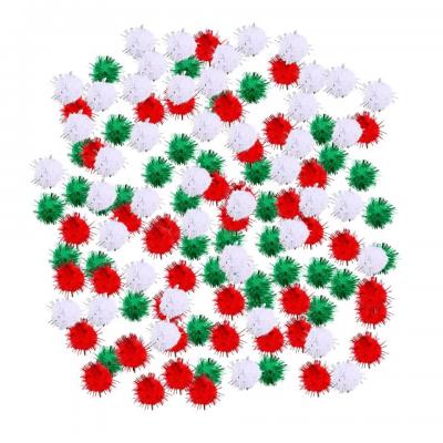 Pompons De No�l � Paillettes 300 Pi�ces Mini Boules Artisanales 1.50 Pouce Ac...