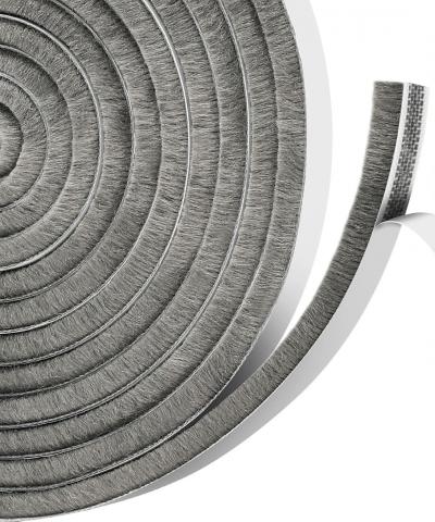 Boudin de porte et fen�tre  9 mm l x 9 mm P x 5 m L  Bande d'�tanch�it� autoc...