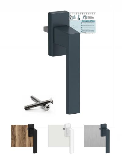 VOOXA Poign�e de fen�tre exclusive en aluminium | Gris anthracite RAL7016 35 ...