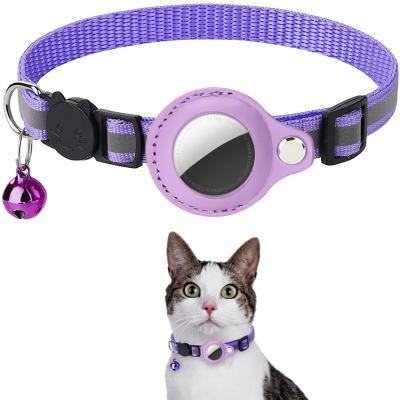 AirTag Collier Chat R�fl�chissant S�curit� �tanche Breakaway Case Cloche