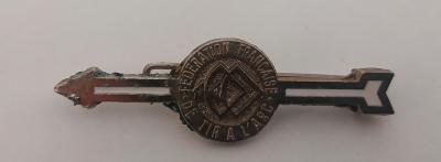 INSIGNE BROCHE DE LA FEDERATION FRANCAISE DE TIR A L'ARC