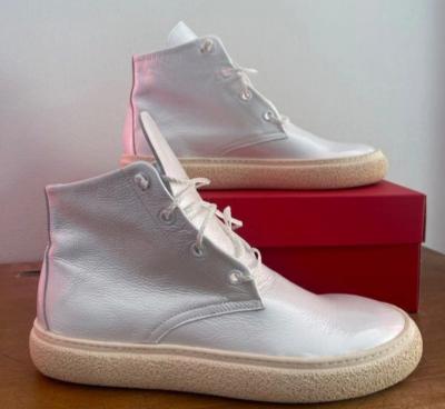 ARCHE Endenko T41 NEUVE Cuir Nubuck Blanc Brillant Souple Confort   Accessoires