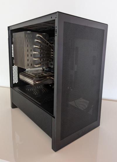 PC Fanless 0 dB   Noctua NH P1   GTX 1050 Ti KalmX   Ryzen 5 3600   Seasonic X 4