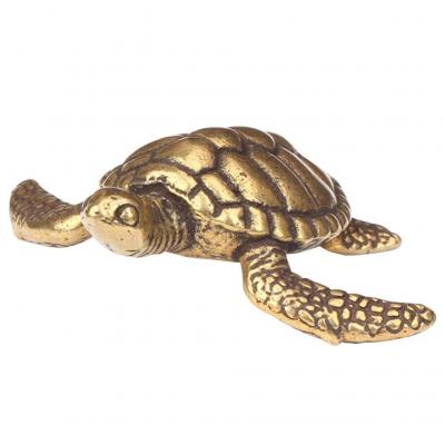 1pi�ce Statue De Tortue Laiton Dor� Figurine D�corative Antique pour Bureau E...