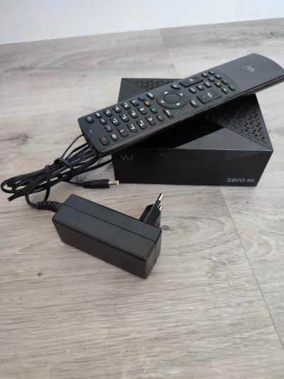 VU  Zero 4K 1x DVB S2X Multistream Tuner Linux Receiver UHD 2160p