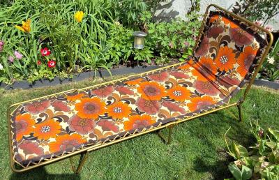 LAFUMA Ancien Transat Chaise Longue Bain de Soleil Ann�es 60-70