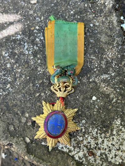M�daille Annam Ordre Du Dragon 1866 Vietnam Militaria