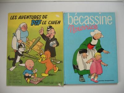 LOT 2 BD PIF LE CHIEN et BECASSINE