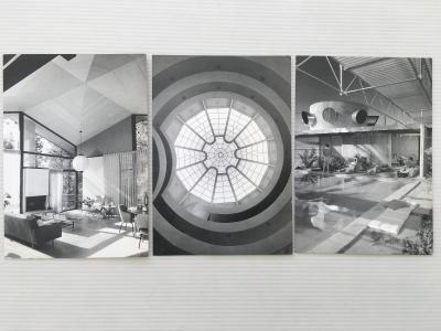 Lot  3  Cartes Postales   JULIUS SHULMAN   Photographie d'Art  Architecture  CP