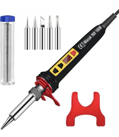 Fer � Souder �tain 100W Temp�rature R�glable 200 600�C Kit 5 Pointes ON-OFF