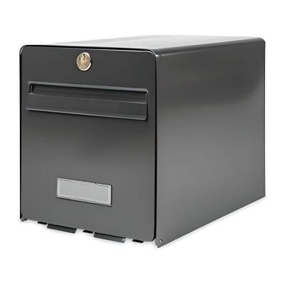 BURG WACHTER Bo�te aux lettres Favor en acier galvanis�   1 porte   Gris