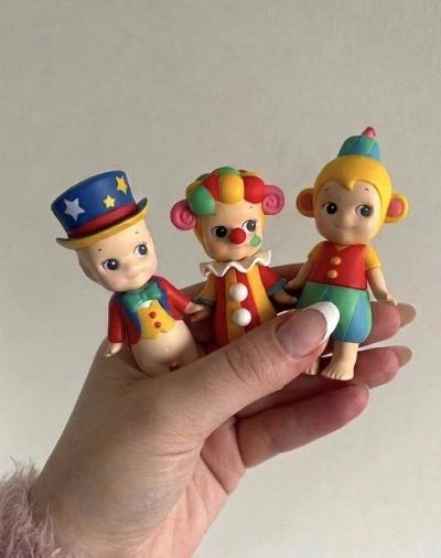 Lot Sonny Angel Collection Circus X3 Clown   Monkey   Other ( USA Ask Before Buy